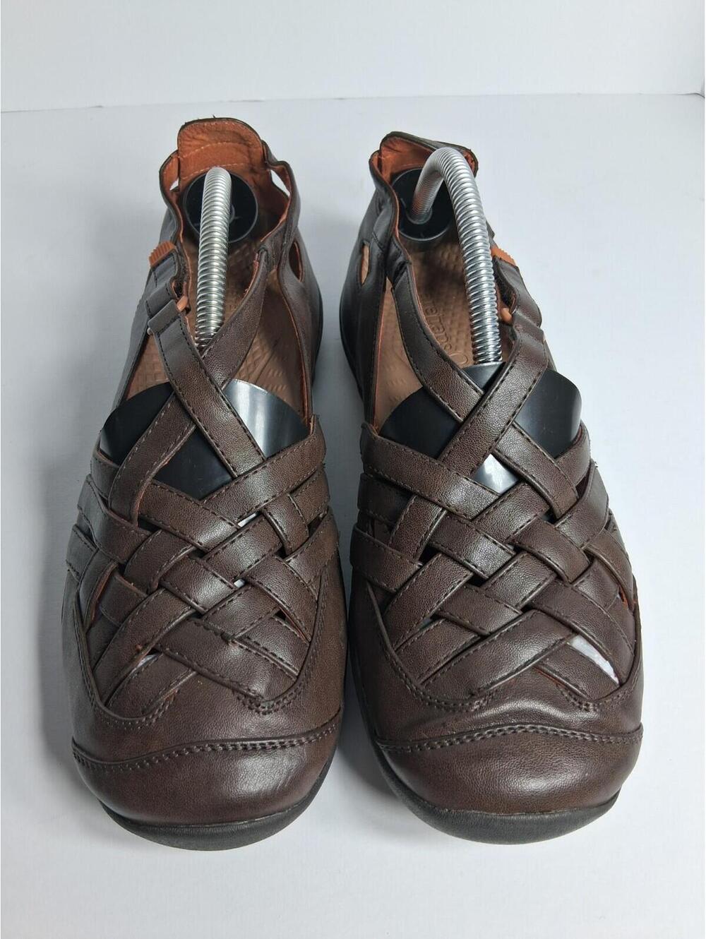 Baretraps Farrell Women's  Brown Comfort  Sandals Shoes, 9.5M